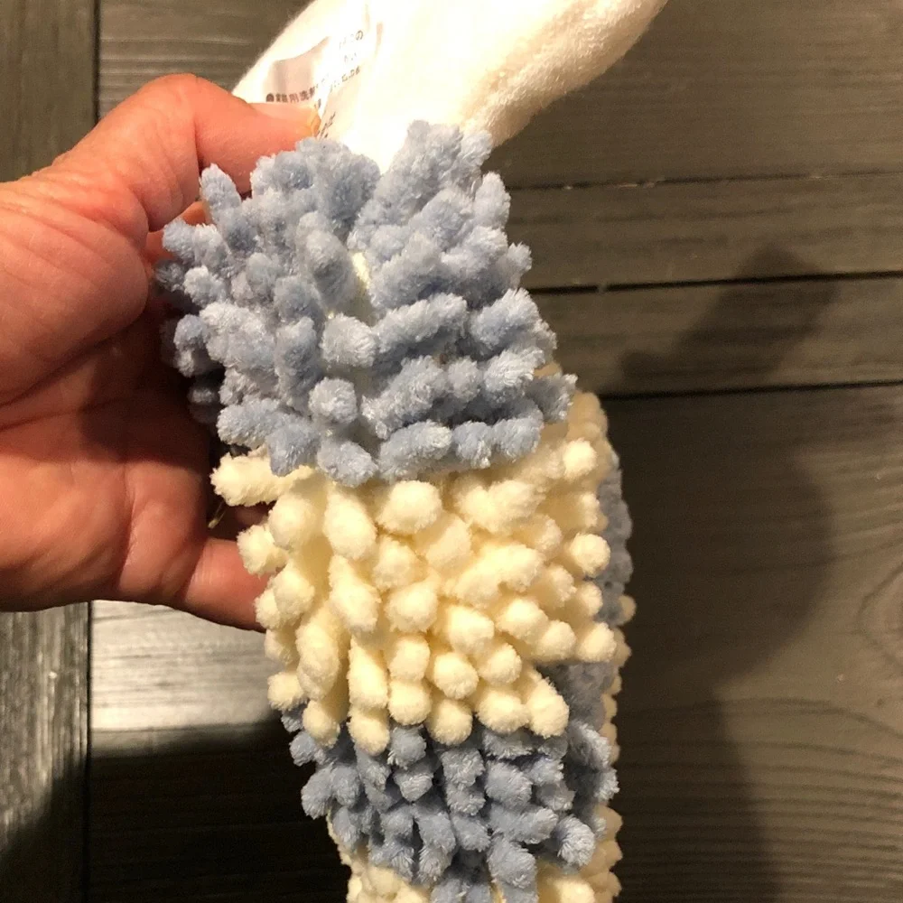 Donald Duck Blue and Cream Hanging Towel